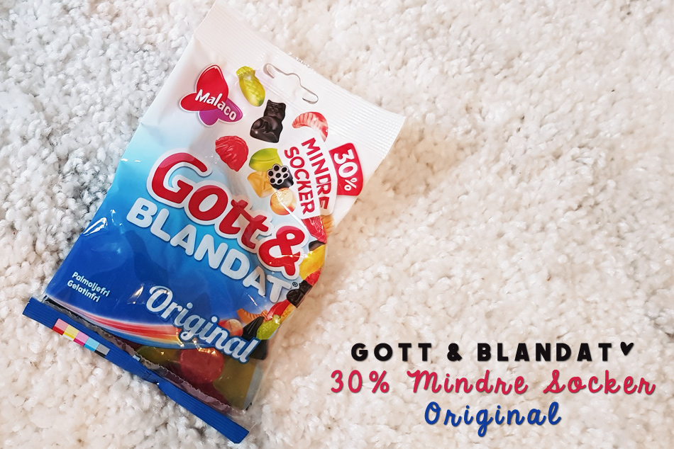 Malaco Gott & Blandat Original 30% mindre socker