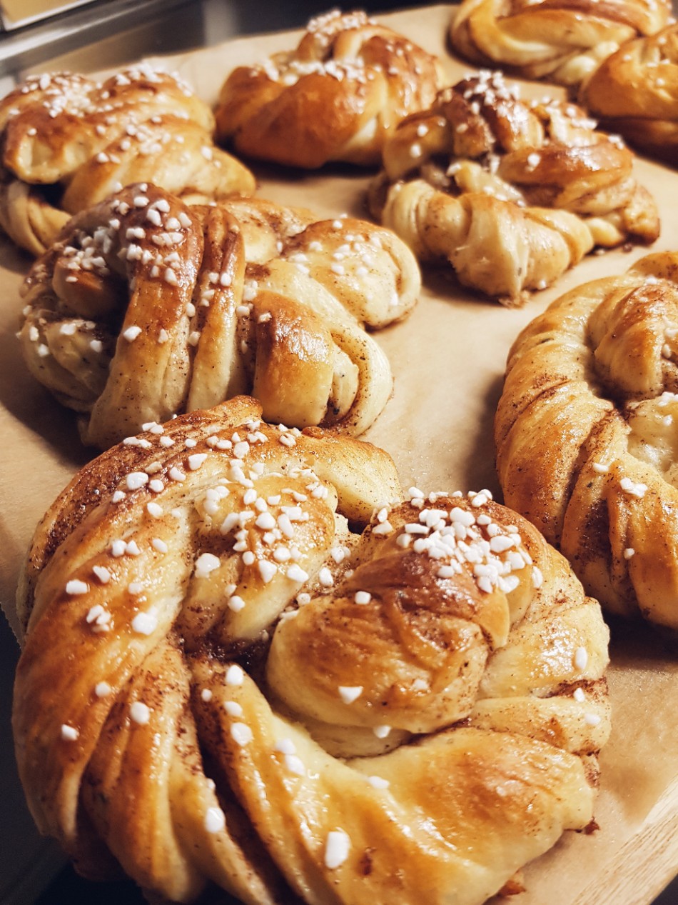 Hemmagjorda kanelbullar