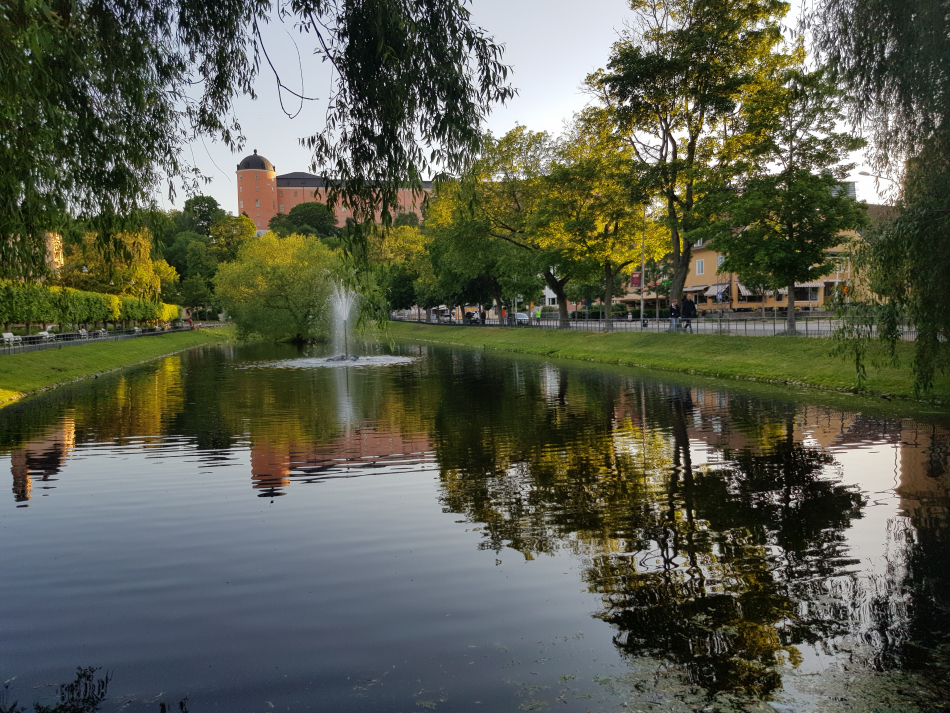 Uppsala slott Svandammen