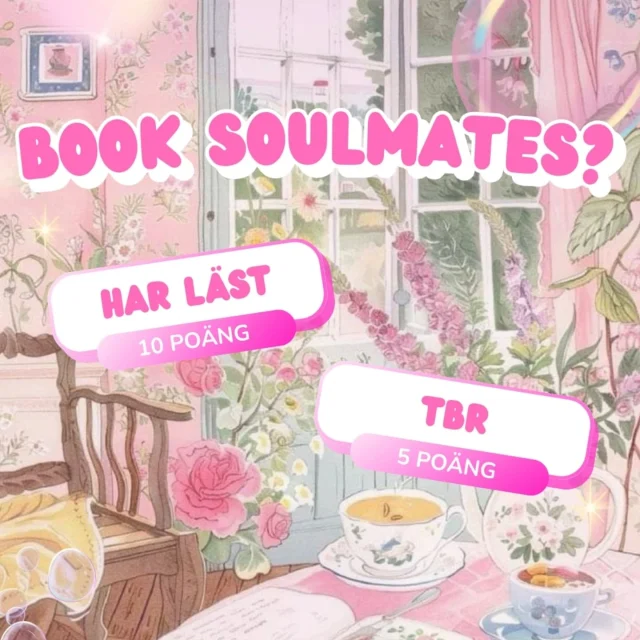 📚 BOOK SOULMATES 📚 

Jag har också helt missat det här, men såg den hos @kulturfeber och ville testa och se om ni har läst några av mina favoritböcker. Jag grävde fram flera som jag läst när jag var yngre. Har du inte redan läst de här 16 så rekommenderar jag verkligen varenda bok! 

Så här går det till:
10 poäng för varje bok du har läst
5 poäng för varje bok som du vill läsa (TBR)

Jag har lagt till 16 böcker så du kan som mest få 160 poäng. 

Här kan du se resultatet baserat på dina poäng: 

🩵 BEKANTA: 0-50 poäng
💜 VÄNNER: 50-100 poäng
🩷 BFFs: 100-150 poäng
❤️ SOULMATES: 150-160 poäng 

Kommentera gärna vilka poäng du fick och vilken färg på hjärtat det motsvarar 🥰 

#minafavoriter #favoritböcker böcker #boktips #läst #tbr #booktoksverige #bookstagramsverige #bookstagram #booktok #bokutmaning